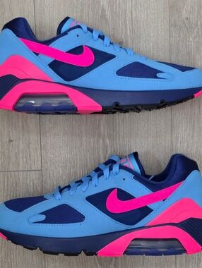 Nike Air Max 180 University Blue Hyper Pink Southbeach HQ1706-401 Men's 10.5 New